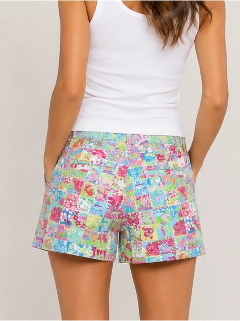 Lilly Pulitzer bright patchwork